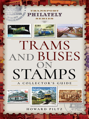 cover image of Trams and Buses on Stamps